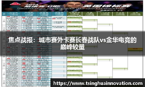 焦点战报：城市赛外卡赛长春战队vs金华电竞的巅峰较量